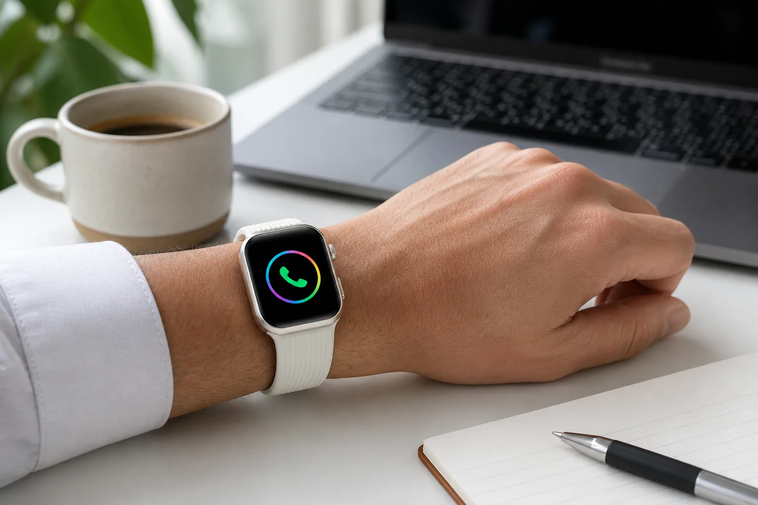 SAYDIAN W8S during a focused home-office routine