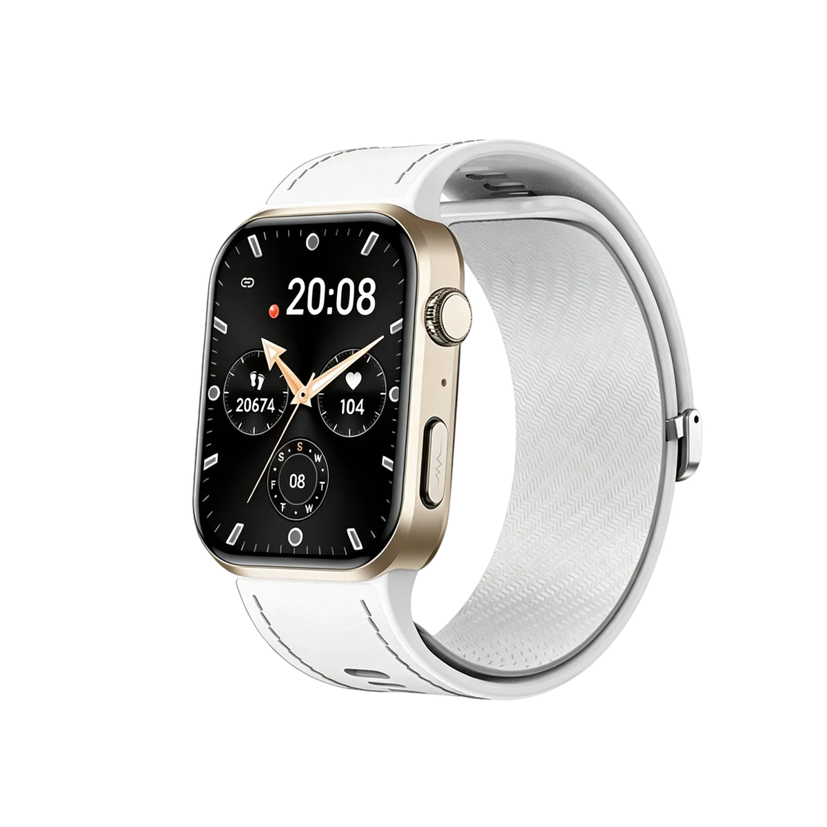 SAYDIAN W8 Ultra Smartwatch with Blood Pressure, Large Display & Wellness Tracking product view 3