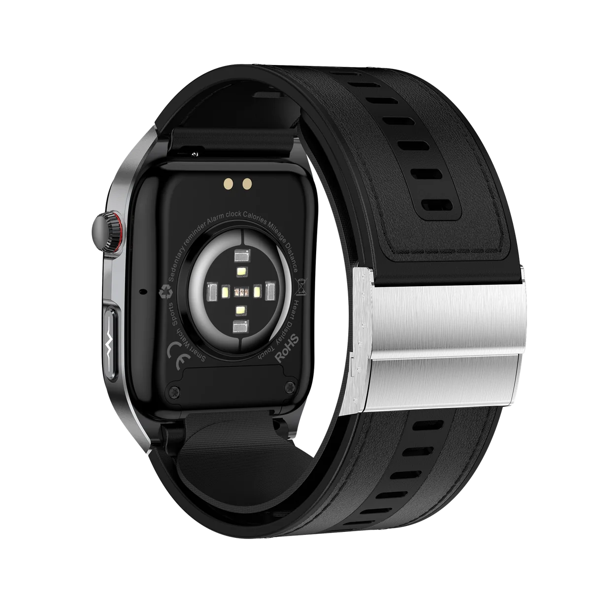 SAYDIAN W9S Smartwatch with Airbag Blood Pressure, 2.06-inch AMOLED & ECG product view 3