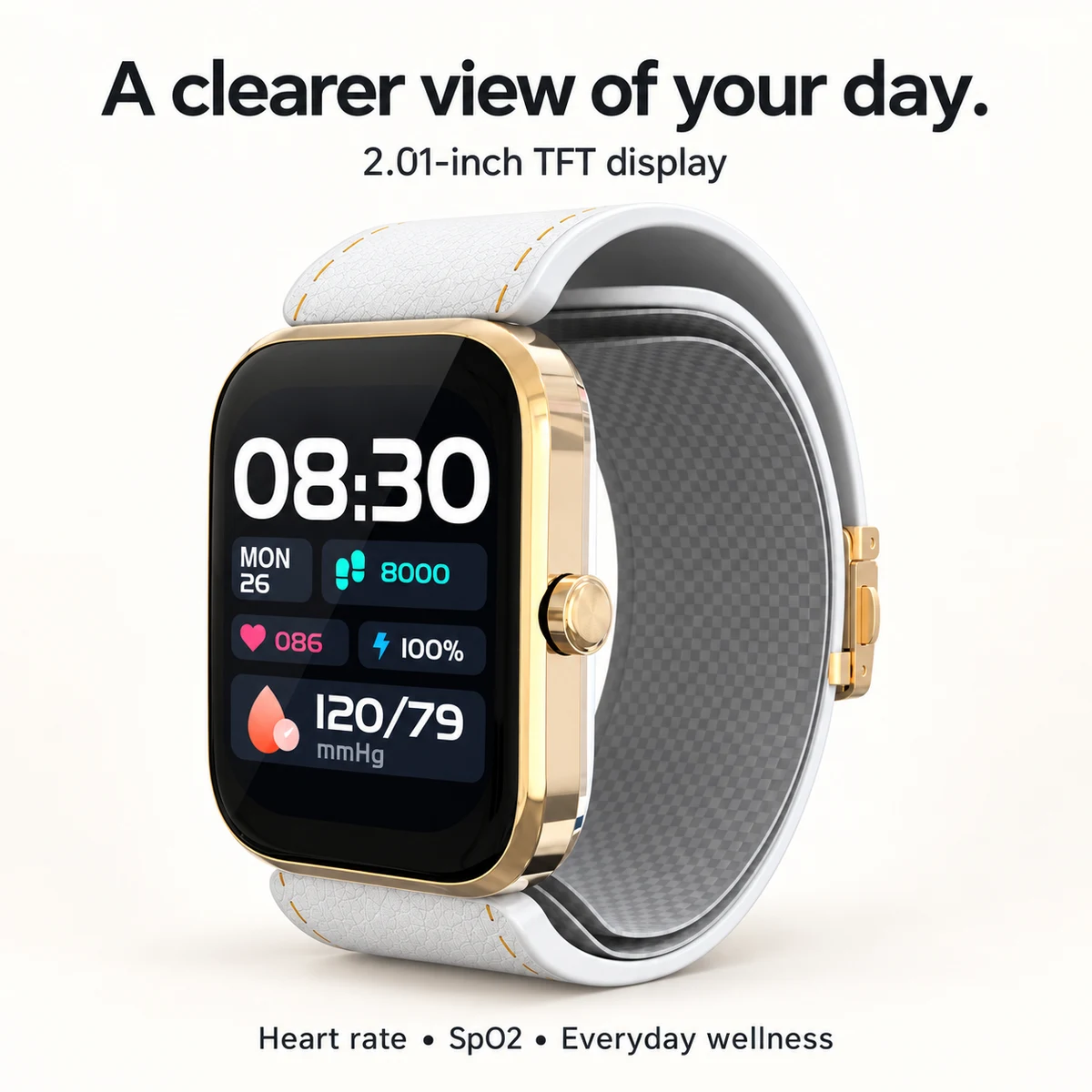 SAYDIAN Blood Pressure Monitor Watch with Inflatable Air Cuff for Home, Work & Travel product view 5