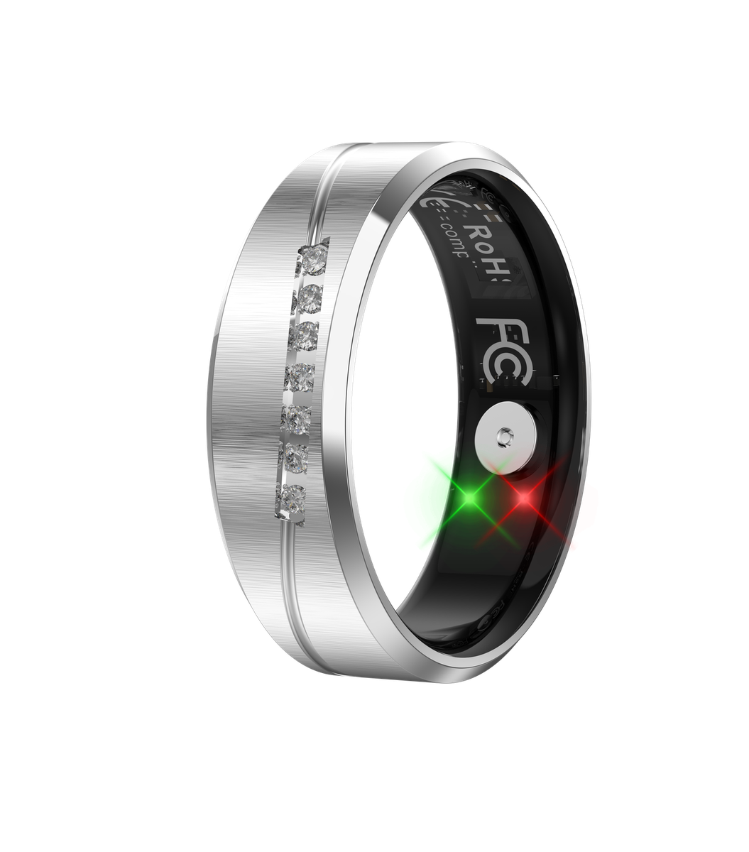 SAYDIAN R7P Stone-Set Smart Ring with Sleep, Activity & Heart Rate Tracking product view 2