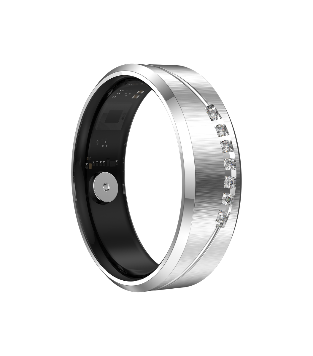 SAYDIAN R7P Stone-Set Smart Ring with Sleep, Activity & Heart Rate Tracking product view 3